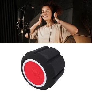 New Mic Isolation Ball Wind Pop Filter Sound Absorbing Foam Cover Noise - Picture 1 of 24