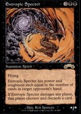 MTG magic cards 1x x1 Light Play, English Entropic Specter Exodus