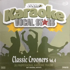 Disco CDG Zoom Karaoke Estrellas Vocales (ZVS018) - Crooners Clásicos Volumen 4 - Imagen 1 de 2