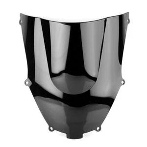 Front Windshield Fit Kawasaki ZX9R ZX 9R 2000-2003 Black Windscreen Windproof - Imagen 1 de 7