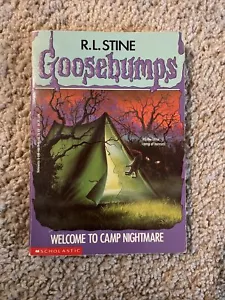 Goosebumps #9 Welcome To Camp Nightmare By R. L. Stine….. 1993 - Imagen 1 de 1