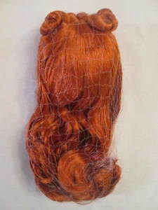 Space Brötchen rotes Haar Ellowyne Wilde Imagination Tonnerpuppe Perücke VDC Größe 6/7 lang - Bild 1 von 5