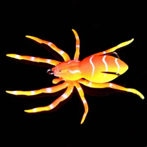 New Lure Fake Bait 8Cm-7G Bionic Soft Frog Bait Simulation Spider Lure Bait Fish - Picture 1 of 14