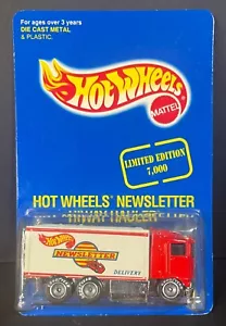 Hot Wheels Newsletter Edizione Limitata Hiway Hauler con piloti reali, con protezione - Foto 1 di 7