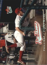 2005 Ultra Philadelphia Phillies Baseball Card #76 Jim Thome