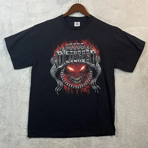 Vintage Disturbed Ten Thousand Fists - Black Graphic T-Shirt Men’s Size Large VGC - Bild 1 von 7