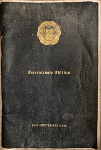DEDHAM TRANSKRIPT: Tercentenary Edition 1636-1936 Dedham, Massachusetts GESCHICHTE - Bild 1 von 5