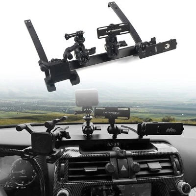 Держатель для телефона на приборную панель с несколькими креплениями LHD крепление для камеры для Toyota 4runner 2010-2024 - Изображение 1 из 4