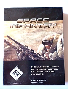 LNLPublishing Space Infantry and New Worlds Expansion Solitaire Game Unpunched - Picture 1 of 12