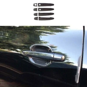 For Toyota Highlander 2009-2014 Carbon Fiber Side Smart Door Handle Cover Trim - Bild 1 von 9
