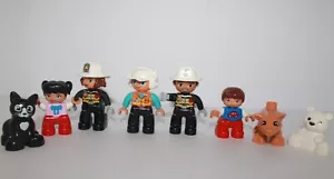 Lego Duplo Minifigures Bundle X8 #54AW2-A - Picture 1 of 4