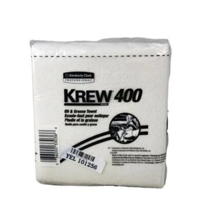 Lot Of 12 Kimberly Clark Krew 400 Oil And Grease Shop Towel - Picture 1 of 3
