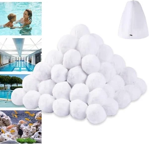 1.5lbs Pool Filter Balls for Sand Filters Reusable Filter Balls Filter Media ... - Picture 1 of 8