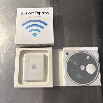 Apple Airport Express 54 Mbps Wireless N Base Station - White - Image 1 of 4