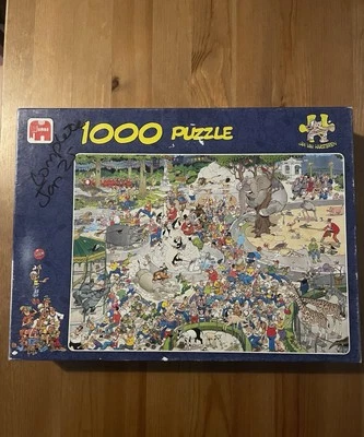 Jan Van Haasteren The Zoo 1000 Piece Jigsaw Puzzle Jumbo - image 1 of 3