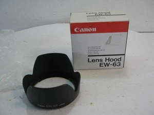 Canon Lens Hood EW-63 New In Box - Picture 1 of 4
