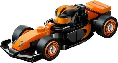 LEGO F1 Collectible Race Cars - McLaren F1 Team Race Car with Driver Helmet - Image 1 of 3