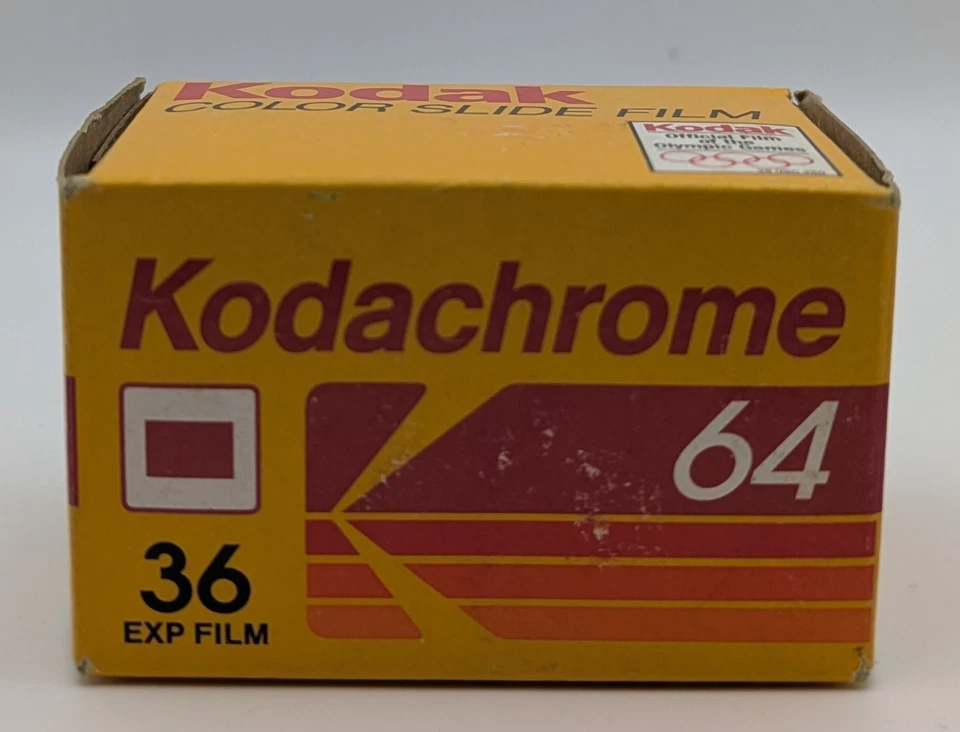 Open Rolls Kodak Kodachrome 64 Color Kr135-36 Film