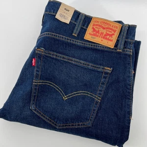 Levi's 559 Relaxed Straight Fit Jeans Mens 38x36 Dark Wash Denim New - Picture 1 of 12