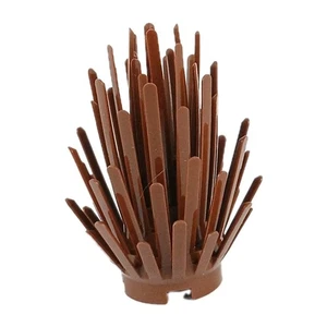 10 Pieces Lot LEGO® Reddish Brown Plant 6064 Prickly Bush 2 x 2 x 4 - Picture 1 of 3