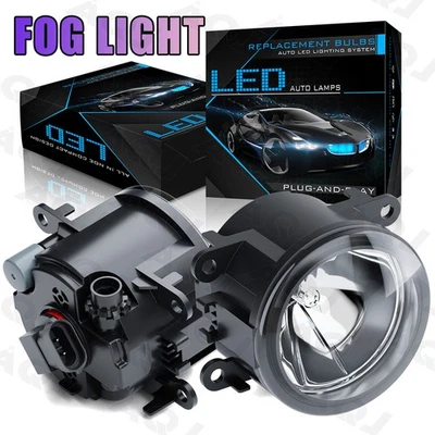 For Ford Taurus X 2008-2009 Pair Front Bumper LED Fog Light Driving Lamps Foto 1 de 4