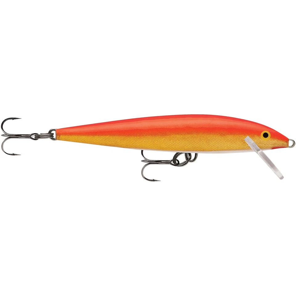 Rapala Original Floating 03 Fishing Lure - Gold Fluorescent Red - Image 1 of 1