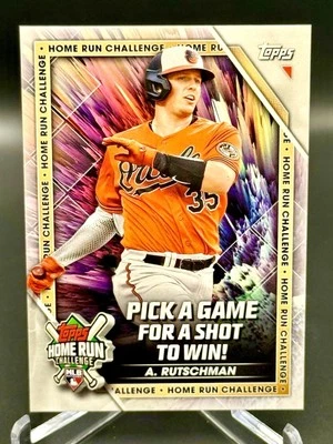 2023 Topps Series 2 - Home Run Challenge Code Card Adley Rutschman #HRC-3 (RC) - Image 1 of 2