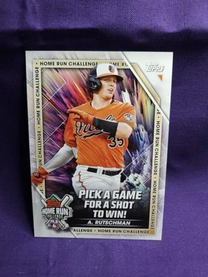 2023 Topps Series 2 - Home Run Challenge Code Card Adley Rutschman #HRC-3 (RC) - Image 1 of 3