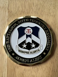 US Army 2nd Battalion 357th Infantry Regiment Training #049 Challenge Coin - Picture 1 of 16