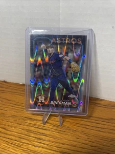 2024 Topps Chrome - Alex Bregman #53 RayWave Refractor - Bild 1 von 3