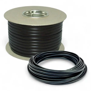 Twin 2-adriges Kabel 12V 24V flach dünnwandig KFZ Kabel schwarz & rot 2-adrig Auto - Bild 1 von 1