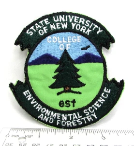 Vintage St University New York Patch College Umweltwissenschaften Forstwirtschaft ESF - Bild 1 von 3