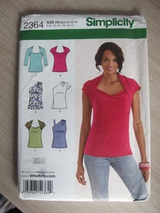 Simplicity Sewing pattern 2364 for top - Picture 1 of 2