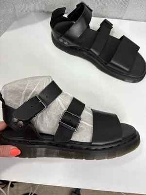 Dr. Martens Brand New Men’s Black Sandals - Image 1 of 4