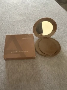 Avon Arabian Shimmering Bronze Powder Compact 10g Discontinued Boxed - Picture 1 of 5