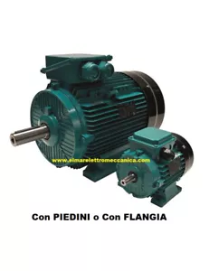 HP 5,5 KW 4 Mec 100 1400 Giri Motore Elettrico Trifase 400 V 4 Poli - Foto 1 di 6