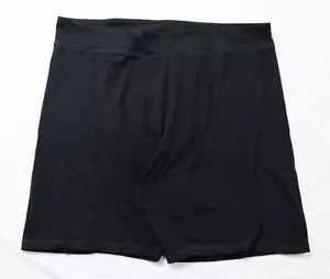 Athletic Works Women's Plus Runner Biker Shorts AP2 Black Soot Size: 3X - Picture 1 of 3