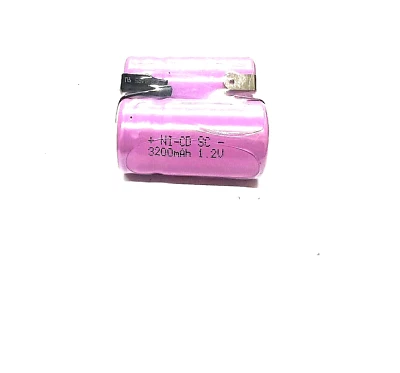1.2V 3200mah SC NI-CD Rechargeable Battery 22420 Sub C Cell with Welding Tabs - Image 1 of 2