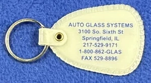Advertising Key Ring Auto Glass Systems, Springfield, Ill. / Promotional Premium - Picture 1 of 3