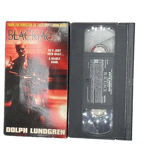 Blackjack (1998), VHS Movie, Dimension Home Video (1998), Dir. John Woo x Dolph - Picture 1 of 4