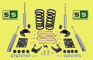 Kit de caída de bobinas de 3"/5" kit abatible grilletes de elevación amortiguadores para 97-03 Ford F150 V8 2x2  - Imagen 1 de 1