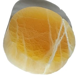 POLISHED UTAH HONEYCOMB CALCITE DISPLAY ~551 grams/1.21lb / cylinder rough stone - Picture 1 of 12