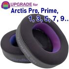 Remplacez la housse de coussin casque pour oreillette pour SteelSeries Arctis 1,3,5,7,9, Pro Soft
