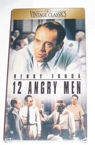 12 ANGREY MEN VHS HENRY FONDA - MGM/UA VINTAGE CLASSICS - SEALED - Picture 1 of 4
