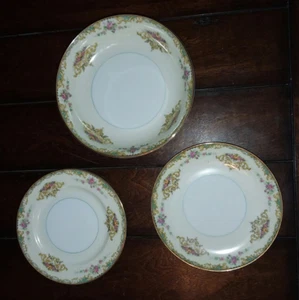 NORITAKE FINE CHINA OF JAPAN GLORIA PATTERN BOWLS PLATES - Picture 1 of 4