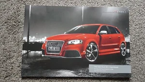 AUDI RS3 SPORTBACK SALES BROCHURE 2012 - Picture 1 of 3
