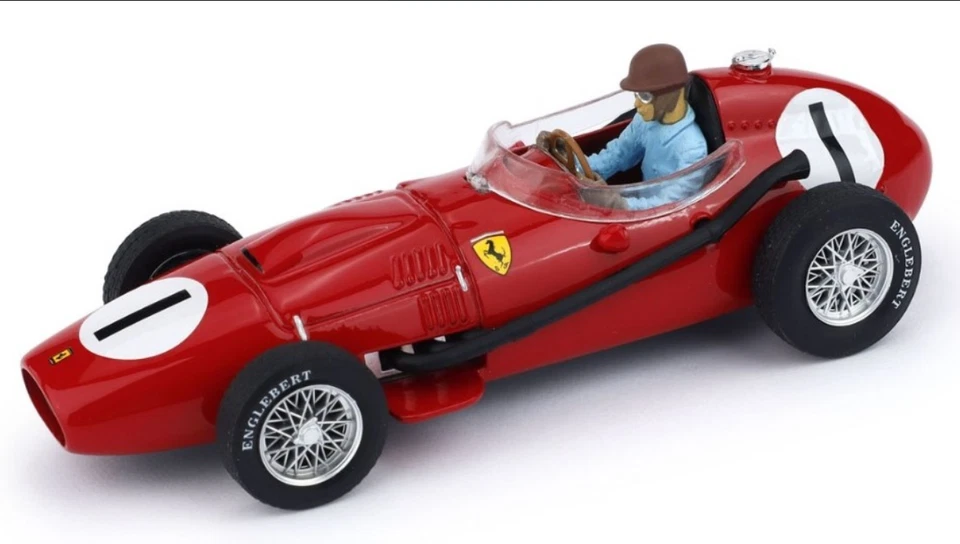 Brumm FERRARI 246 F1 N.1 WINNER GR.BRITAIN GP 1958 PETER COLLINS W/PILOTE 1 43