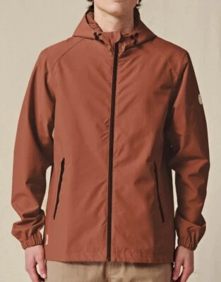 Chaqueta GLOBE Para Hombre BREAKER SPRAY Shell - Nogal Oscuro - XL - NUEVA CON ETIQUETAS Foto 1 de 2