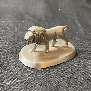 Metall Löwe Werbung Briefbeschwerer 3,5 "x 2" - Bild 1 von 9