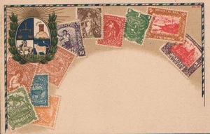 OLD STAMPS POSTCARD URUGUAY STAMPS POSTCARD CARTE POSTALE POSTAL CC1257 - Picture 1 of 1